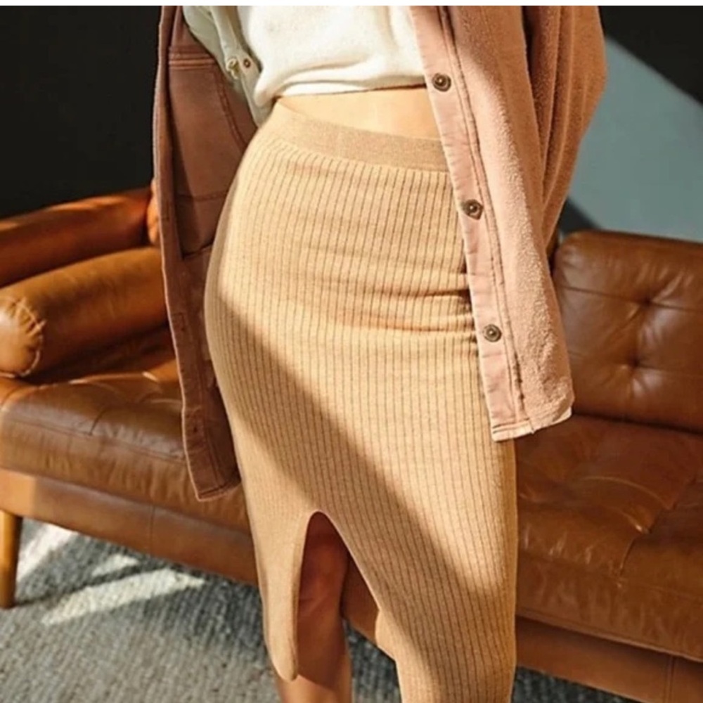 Free people skyline midi skirt sz M